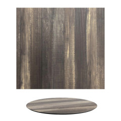 HPL Tischplatten 70x70 cm und 70 cm rund (slim)
