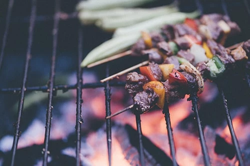 Tischgrills in der Gastronomie